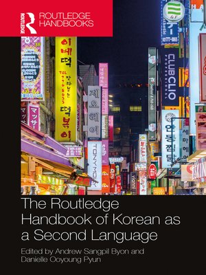 cover image of The Routledge Handbook of Korean as a Second Language